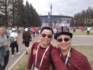 Фото, видео — Как два брата из Кыргызстана оказались на матчах ЧМ-2018 в России