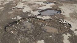 Водитель жалуется на состояние дороги Тогуз Булак-Верхняя Серафимовка. Фото