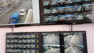 На улицах города Балыкчы установили камеры видеонаблюдения