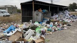 Гора мусора в Газгородке. Фото