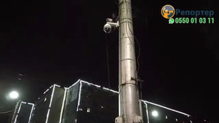На Абдрахманова-Боконбаева перевернуты мусорные баки, разбиты камеры «Безопасного города»