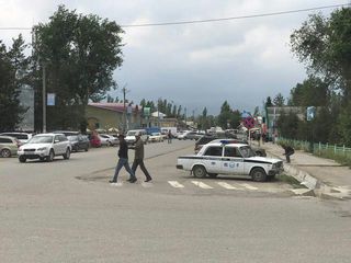 Патрулдук милиция Кербен шаарынын көчөлөрүн көзөмөлдөп жатат, - Жалал-Абад ОИИБ