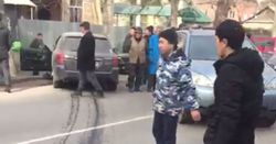 В Бишкек на пересечении улиц Уметалиева и Рыскулова произошло ДТП, - житель (видео)