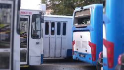 На Абдрахманова - Московской столкнулись «паровозиком» троллейбус, автобус и «Хонда Одиссей» <i>(видео)</i>