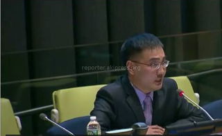 Читательница Айгерим: Кыргызстанец выступил на международной конференции ООН в Нью-Йорке