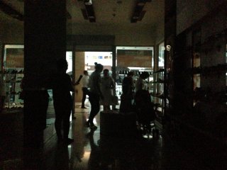 В торговом центре «Бишкек Парк» отключился свет,-читательница <b>(фото)</b>