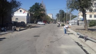 Почему улицу Боконбаева, где идет ремонт, не расширяют?- читатель <b>(фото)</b>