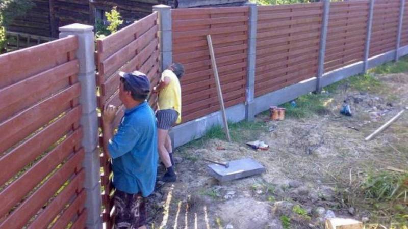 Можно ли на придомовом участке в селе Аламедин ставить 2-х метровый забор? - местный житель