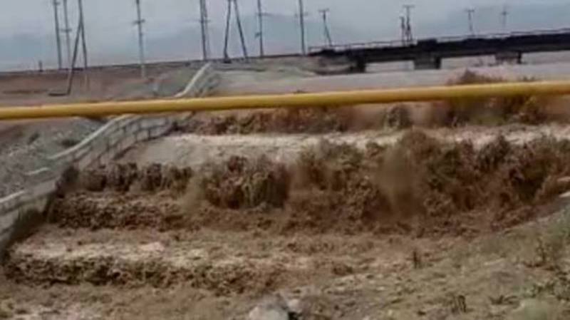 В реке Сокулук быстро поднимается уровень воды, - местный житель (видео)