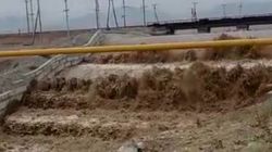 В реке Сокулук быстро поднимается уровень воды, - местный житель <i>(видео)</i>
