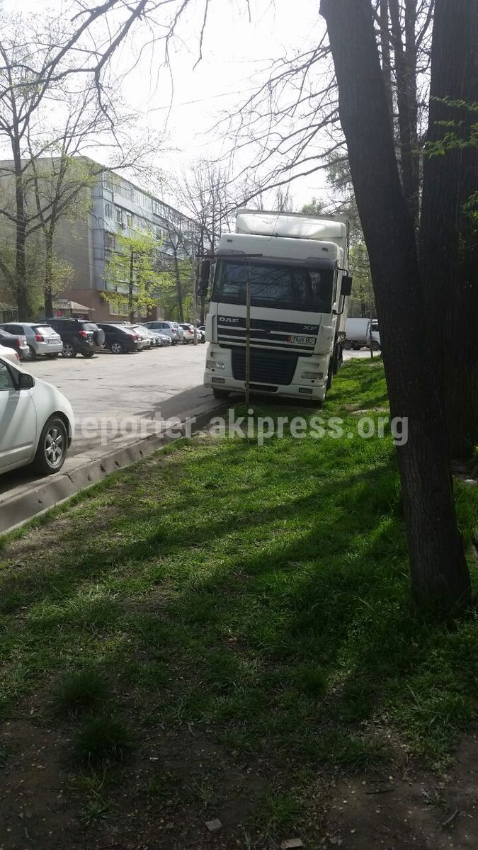 Доска позора автолюбителей» - Парковка по-кыргызски и езда по встречке  (часть 149)