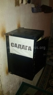 Неизвестные вскрыли сейф, предназначенный для сбора пожертвований, внутри мечети в районе Кожзавода <i>(фото)</i>
