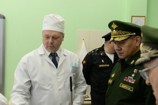 С министром обороны России Сергеем Шойгу