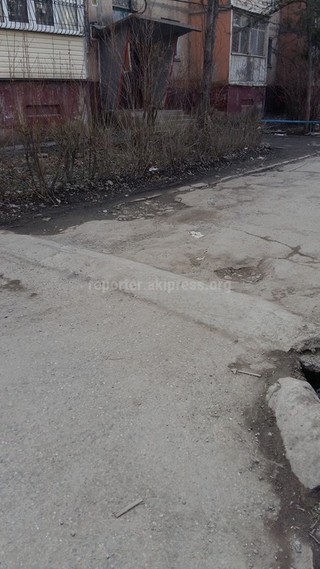 «Бишкекасфальтсервис» демонтирует «лежачий полицейский» возле дома №12 в 6 мкр в ближайшее время