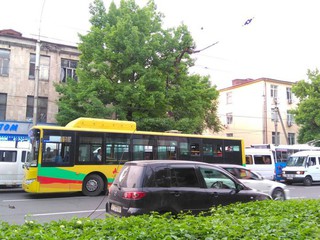 Порвавшаяся троллейбусная линия на Киевской-Тыныстанова была восстановлена в течение часа, - БТУ