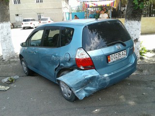 В городе Ош произошло ДТП с участием машины экс-вице-мэра М.Исраилова <i>(фото)</i>