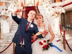 Свадебные фотографии спортсменки Дарьи Масловой