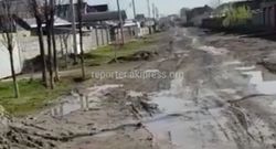 На улицах ж/м Арча-Бешик, после прокладки газовых труб много грязи, - житель (видео)
