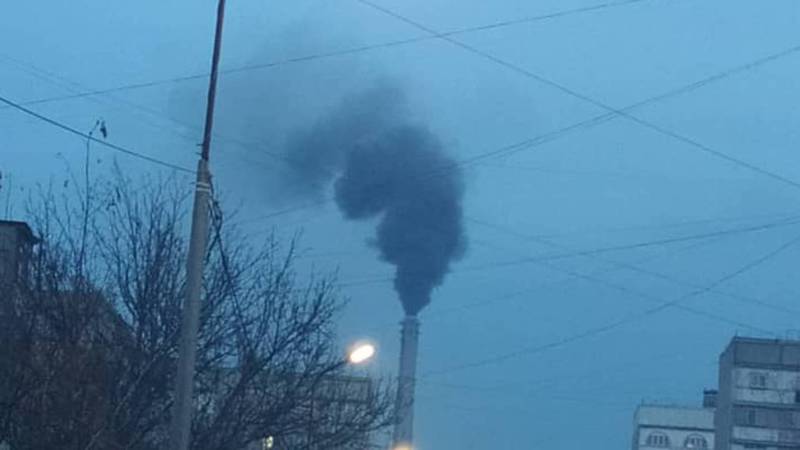 Житель мкр Восток-5 жалуется на дым от ТЭЦ. Видео, фото