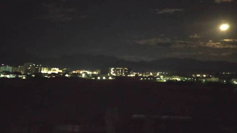Фото ночного Бишкека в объективе горожанина
