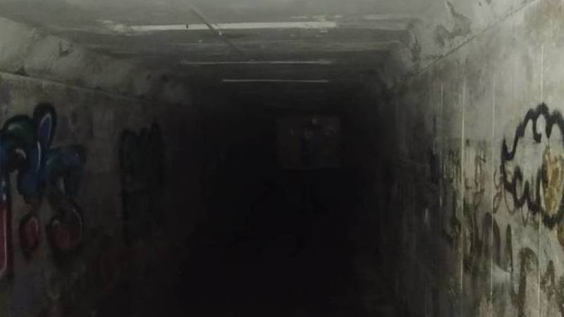 В подземном переходе в 9 мкр нет освещения, - горожанка