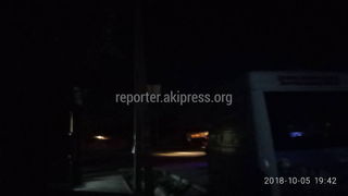 Отсутствие ночного освещения на улицах жилмассива Ала-Тоо-2 создает аварийные ситуации на дорогах
