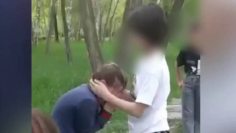 Избиение девочки сняли на видео