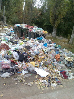 В мкр. Аламедин-1 мусор уже неделю не убирают мусор, - житель <b><i>(фото)</i></b>