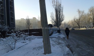 Бишкекглавархитектура выдала уведомление о демонтаже ограждения по улице Ибраимова