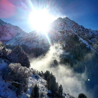 Фото — Великолепие снежной Ала-Арчи в кадрах пользователей Instagram
