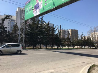 Горожанин просит установить знак пешеходного перехода на ул.Юнусалиева для жителей 5-мкр и 7-мкр