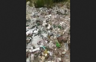 Свалка мусора на южном берегу озера Иссык-Куль <i>(видео)</i>