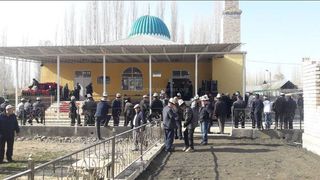 В селе Куумайдан Ноокатского района открыли новую мечеть (фото)