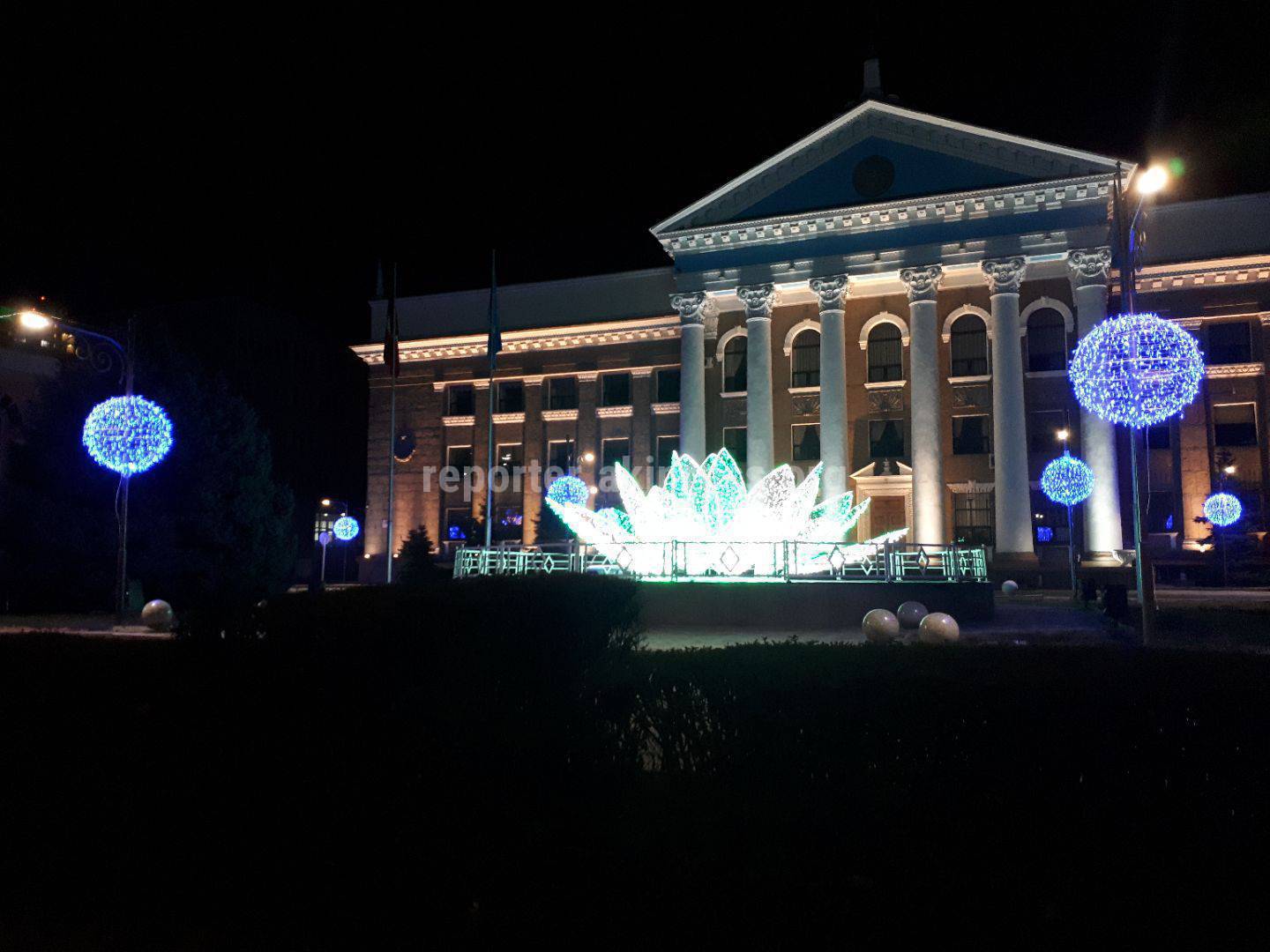 Ночная мэрия Бишкек