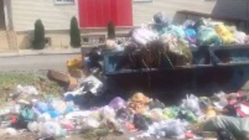 Житель Жалал-Абада жалуется на мусор в мкр «Спутник». Видео