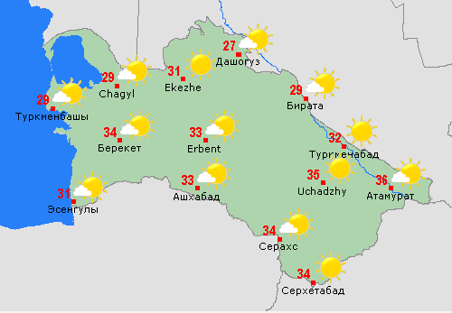 Screenshot_2019-08-28 обзор Туркмения - пргностические карты - прогноз погоды