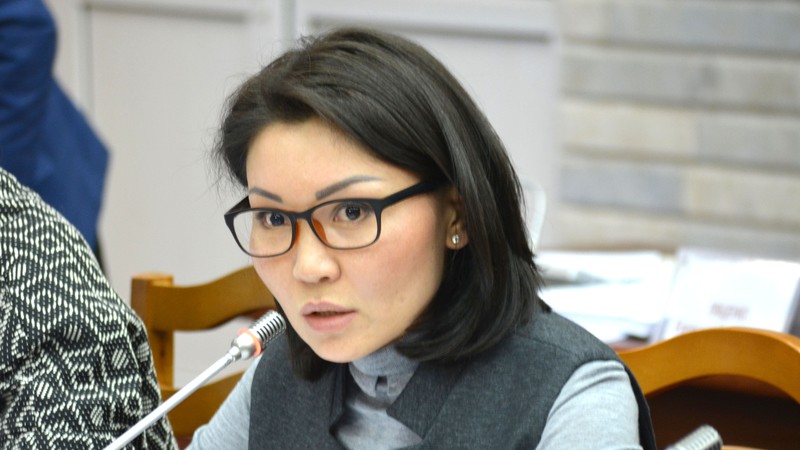 Депутат Э.Сурабалдиева спросила личное мнение замминистра экономики Б.Тюменбаева о потере Кыргызстаном позиций в Doing Business — Tazabek