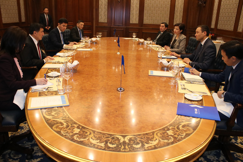 Председатель «РСК Банка» встретился с Генеральным секретарем ШОС — Tazabek