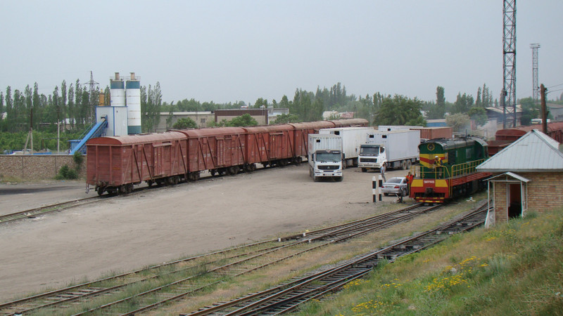 В 2,5 раза увеличился объем грузовых перевозок в южном отделении  кыргызской железной дороги, - «Кыргыз темир жолу» — Tazabek