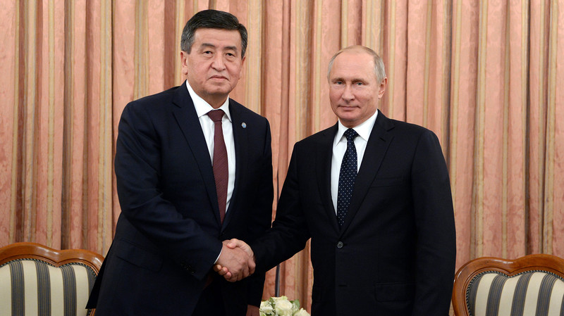 В.Путин призвал сохранить положительную динамику роста товарооборота между Кыргызстаном и Россией — Tazabek