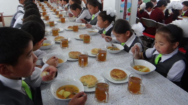 Около 500 млн сомов выделяется в Кыргызстане на организацию школьного питания, - Минобразования