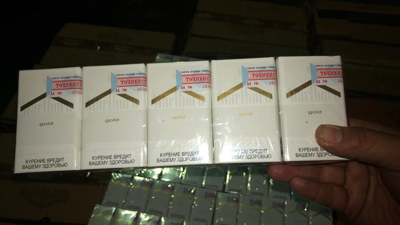 ГТС задержала Sprinter с контрабандой 7 тыс. пачек сигарет Маrlboro из Таджикистана — Tazabek