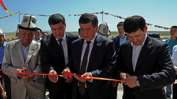 В сельском округе Жалал-Абадской области открыли новый детский сад на 50 мест