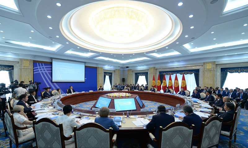 Состав Национального совета по устойчивому развитию Кыргызстана — Tazabek