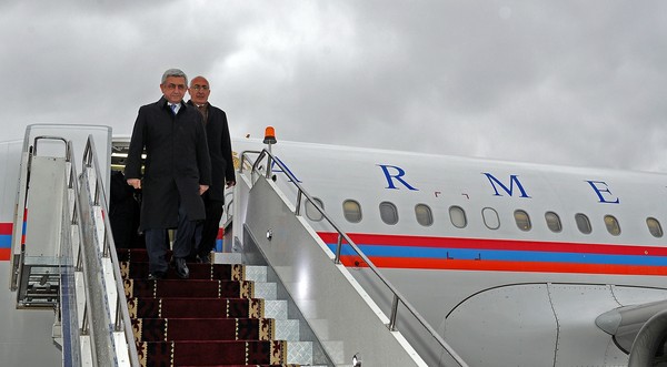 В Кыргызстан прибыл президент Армении Серж Саргсян (фото) — Tazabek