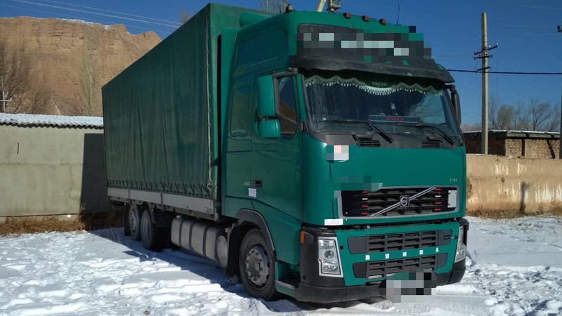 ГСБЭП задержала незаконно ввезенную грузовую автомашину марки Volvo — Tazabek