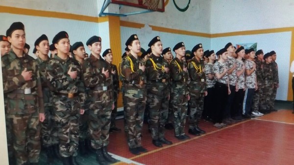 Школьники столицы участвуют в конкурсе по военной спортивной игре «Жоокер» (фото)