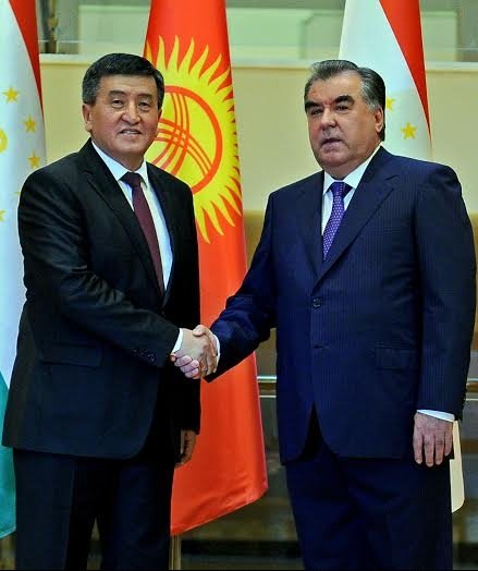 Премьер С.Жээнбеков встретился с президентом Таджикистана Э.Рахмоном — Tazabek