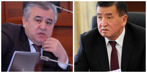Депутат О.Текебаев и премьер С.Жээнбеков вступили в перепалку — Tazabek