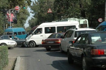 Пробки в Бишкеке